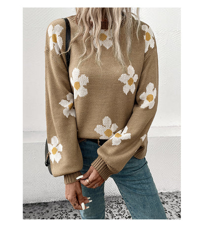Daisy Jacquard Sweater