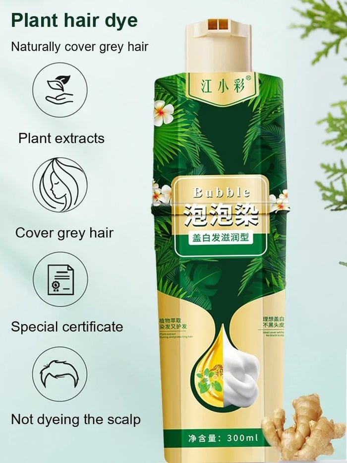 🎁Hot Sale🎁Plant Bubble Hair Dye Shampoo（BUY 2 GET FREE SHIPPING）