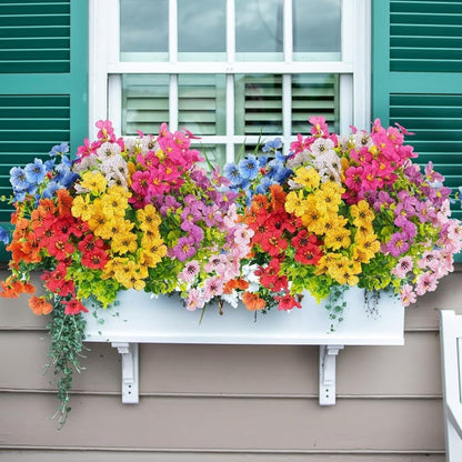 💥Upgraded High-Grade Material💐UV Resistant Fade-Free Colourful Artificial Flower