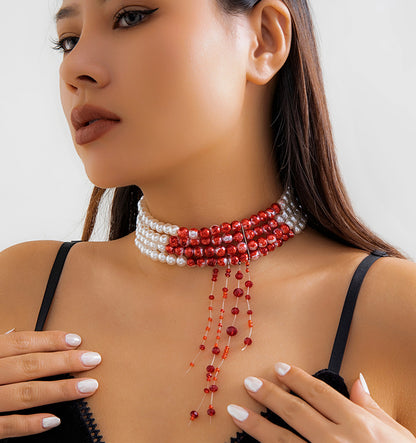 🔥🎃Bloody Boulevard Necklace !