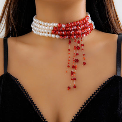 🔥🎃Bloody Boulevard Necklace !