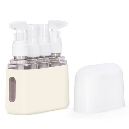 Mini Shampoo Dispenser Portable Travel Bottle Set