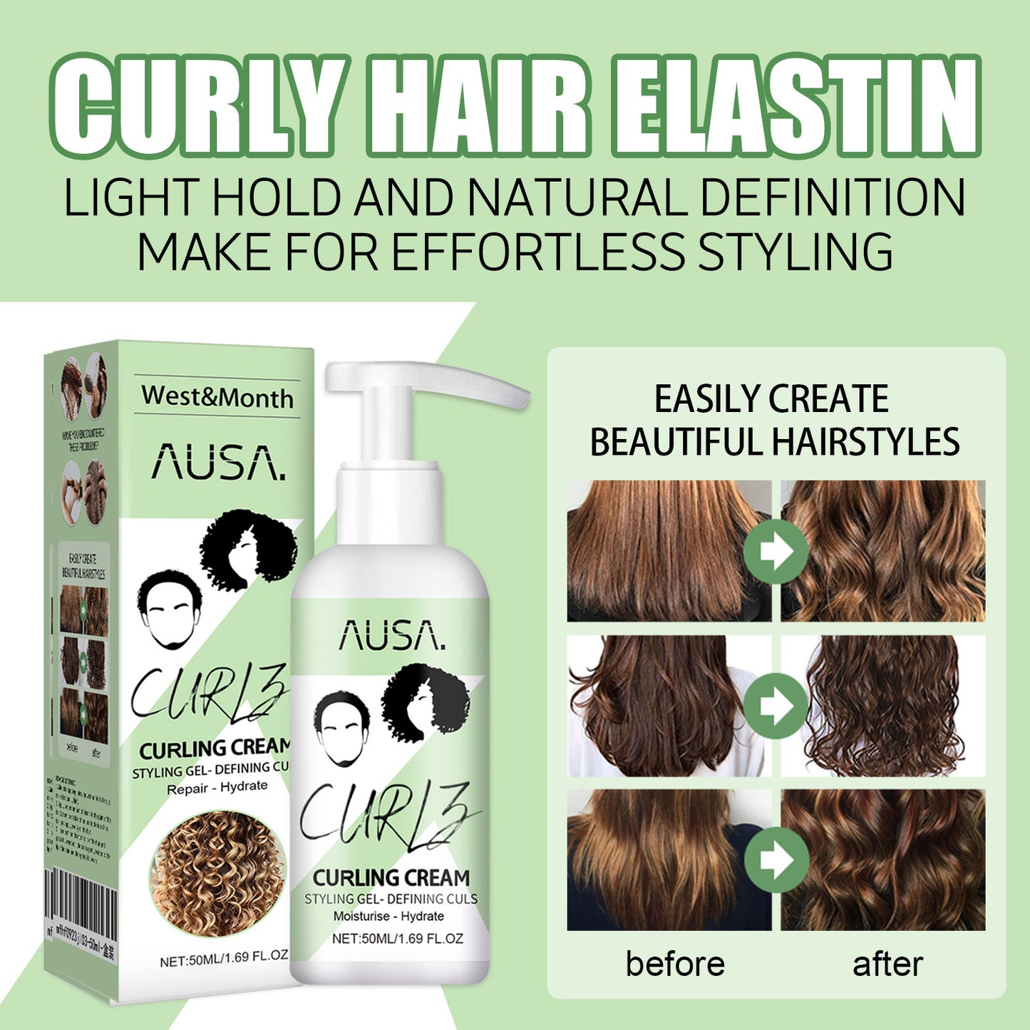 Long-lasting Curl Volume Serum