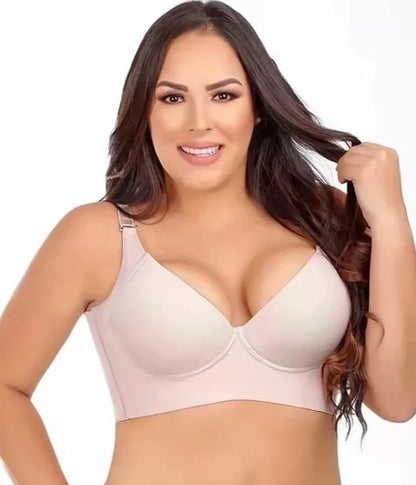 Full-Back Coverage Bra (2PCS)