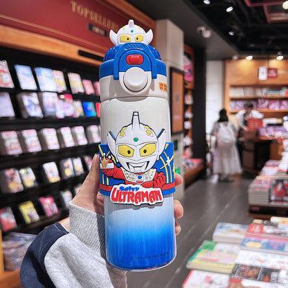 Kids Water Bottle for School,Disney Animation Stainless Steel Vacuum Insulated cup,  Gifts for Boys and Girls