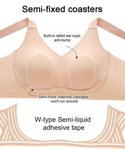 🏆Wire-Free Non-Marking Skin-Friendly Push-Up Bra