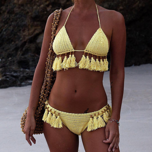 Handmade crochet bikini