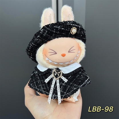 17cm Doll Clothes Set & Outfit Set for 17cm Dolls - Premium Fashion Dresses with Accessories, Just Clothes