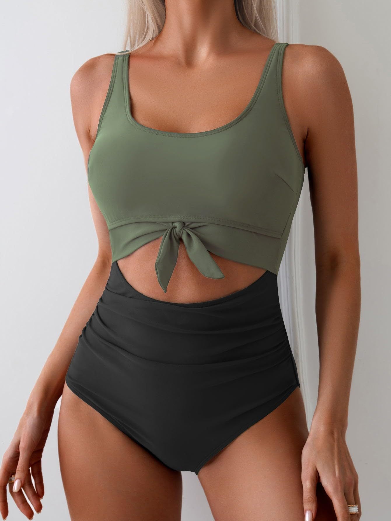 One Piece Swimsuit With Tummy Control