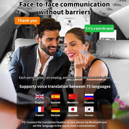 🔥AI Translation Wireless OWS Bluetooth 5.4 Earphones