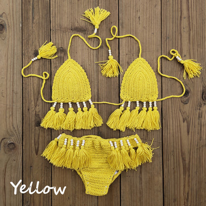 Handmade crochet bikini