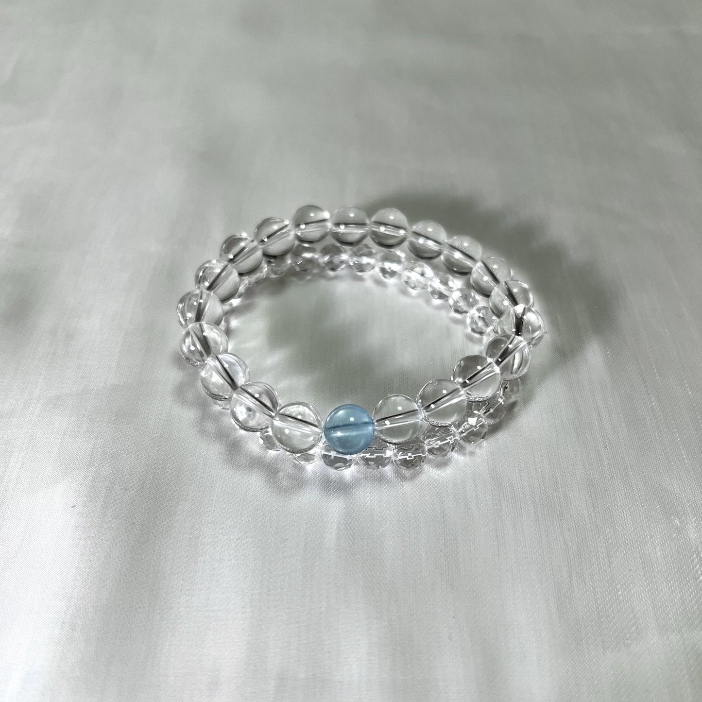 Clear Quartz Cosmicnet Universal Amplifier Crystal Bracelet