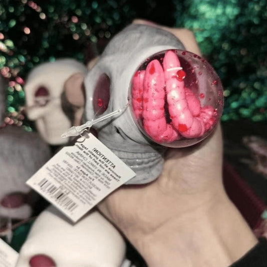 💀Stress Ball Skull Worms Anti Stress Squeeze Toy