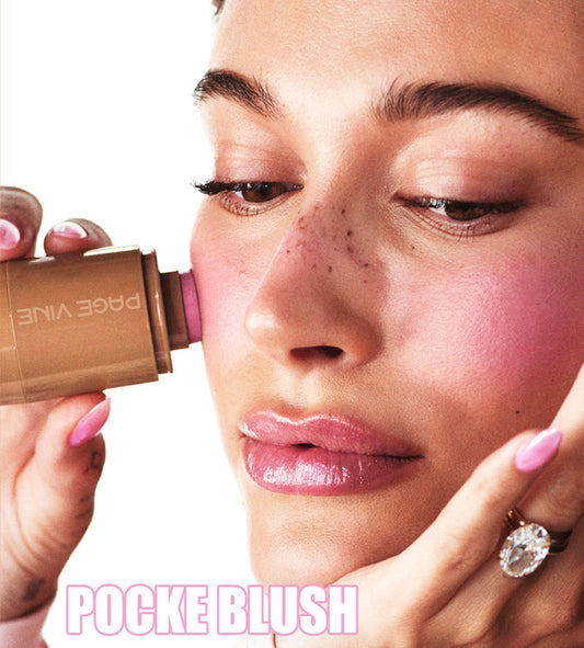 3-In-1 Natural Matte Blush Stick For Cheeks, Eyes, And Lips, Hydrating Formula (0.18 Ounce/pc)