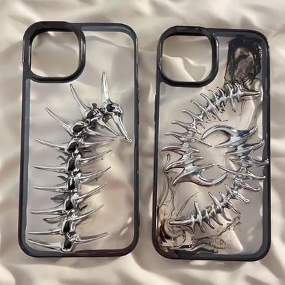 For iPhone case with personalized fishbone