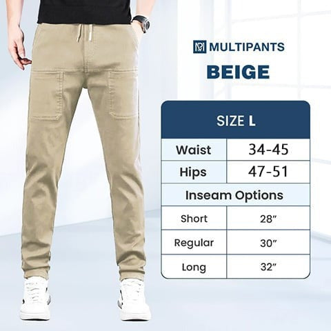 🔥Last Day 👖MultiPants – High Stretch Multi-pocket Durable Cargo Pants