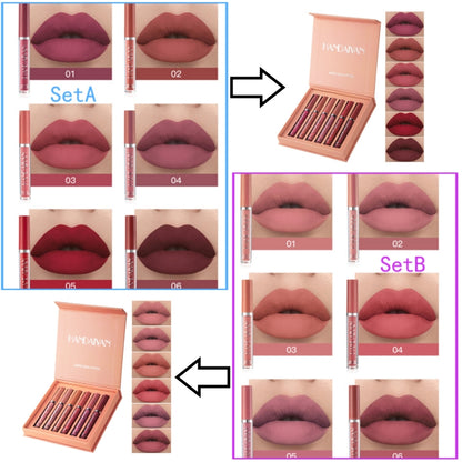 Matte Liquid Long-Lasting Wear Non-Stick Cup Lipstick