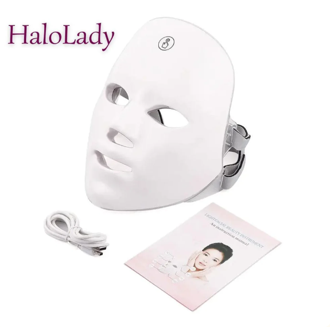 [Mother's Day Special Price] HaloLady™ 7-colors LED Facial Mask (FC/ROHS Certified Merchants)