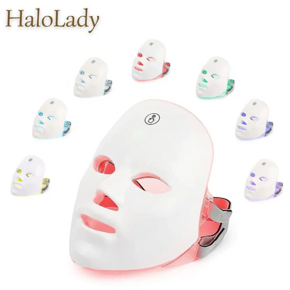 [Mother's Day Special Price] HaloLady™ 7-colors LED Facial Mask (FC/ROHS Certified Merchants)