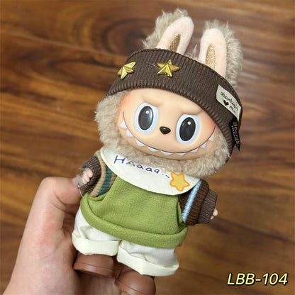 17cm Doll Clothes Set & Outfit Set for 17cm Dolls - Premium Fashion Dresses with Accessories, Just Clothes