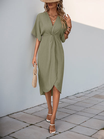Asymmetrical Minimalist Dress