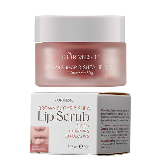 Lip Scrub Brown Sugar and Pure Plant Extracts Lip Cleansing