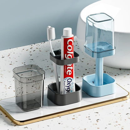 🪥 Stylish Toothbrush Holder with Cover