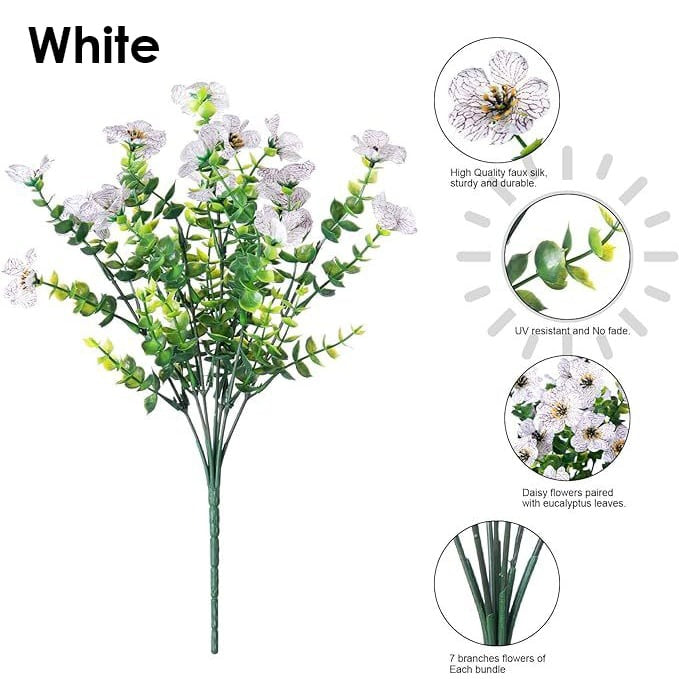 💥Upgraded High-Grade Material💐UV Resistant Fade-Free Colourful Artificial Flower