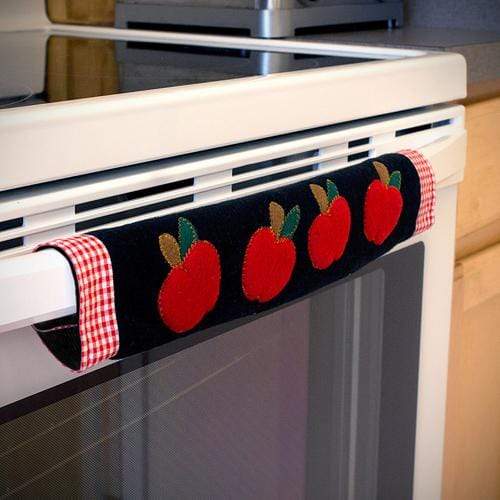 2 Piece Apple Appliance Handle Cover Set