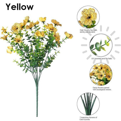 💥Upgraded High-Grade Material💐UV Resistant Fade-Free Colourful Artificial Flower