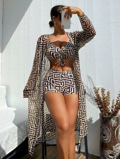 Women's 3-Piece Swimsuit Set