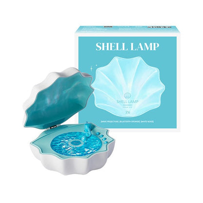 (Worldwide Free Shipping) Shell Northern Ocean Wave Projection Night Light