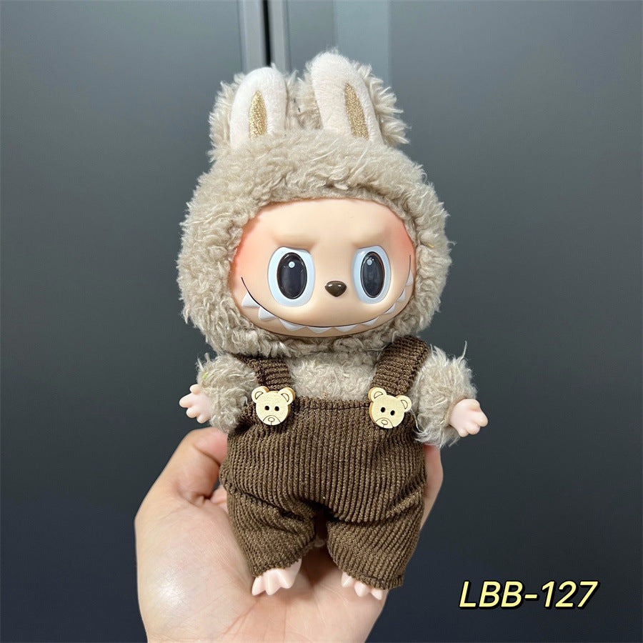 17cm Doll Clothes Set & Outfit Set for 17cm Dolls - Premium Fashion Dresses with Accessories, Just Clothes