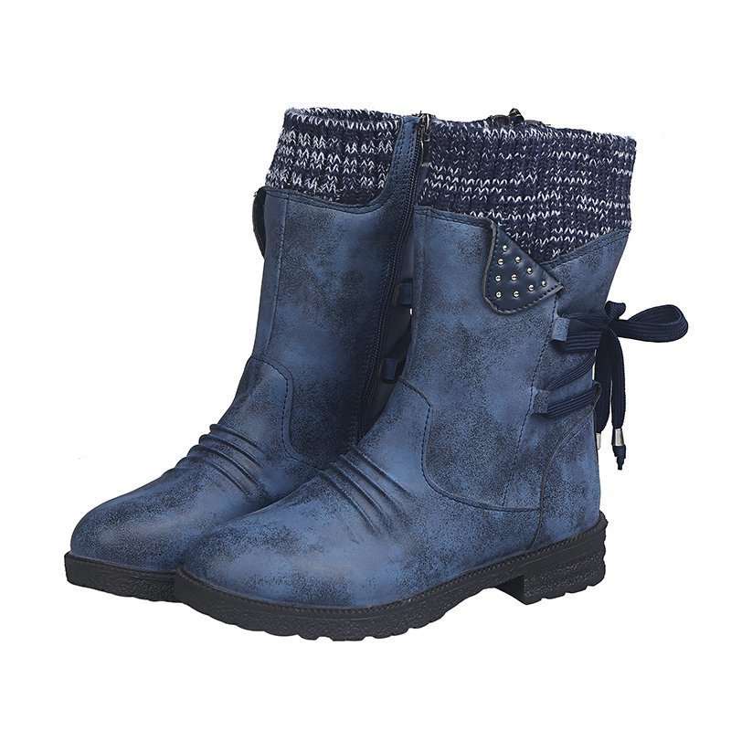 🔥Clearance Sale 60% OFF - PREMIUM Snowy Waterproof Mid Calf Zipper Boots