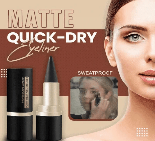 Quick-drying matte eyeliner