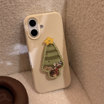 For iPhone case christmas tree iPhone 16 case