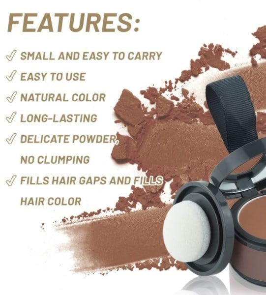 🔥Hairline shadow powder fill forehead powder