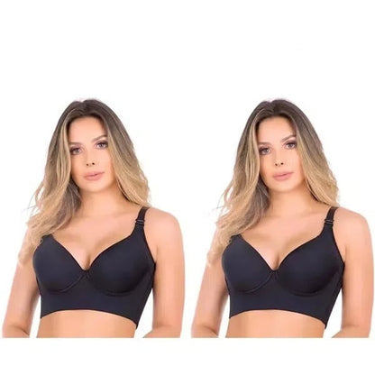 Full-Back Coverage Bra (2PCS)