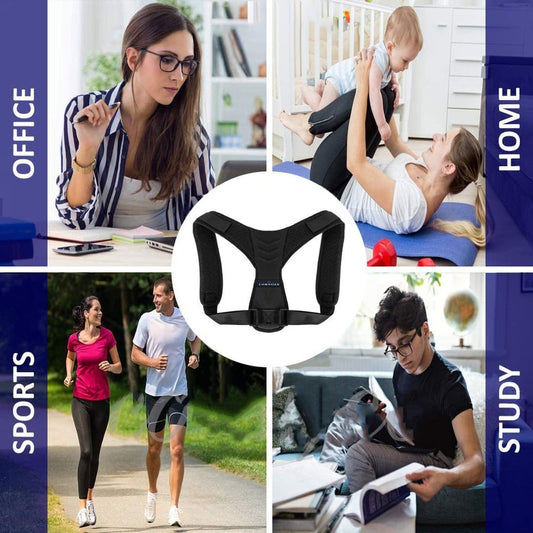 ⭐Back Posture Corrector Women Men-Unique Design Spine and Back Support⭐