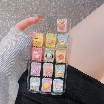 For iPhone case with candy