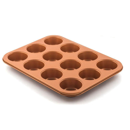 6 Piece Non-Stick Copper Bakeware Set