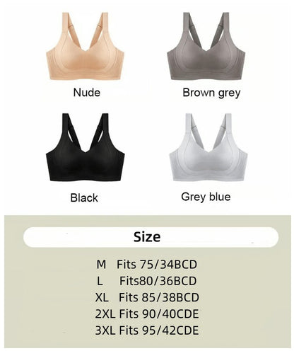 🏆Wire-Free Non-Marking Skin-Friendly Push-Up Bra