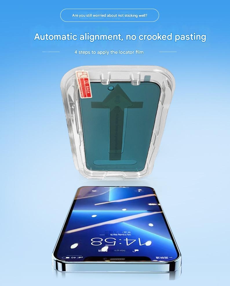 📱2025 New Invisible Screen Protector For phone- Dust Free Without Bubbles