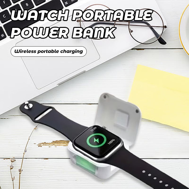 🔥 Portable Wireless Power Bank for Smartwatches