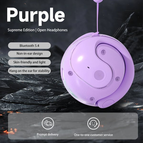 🔥AI Translation Wireless OWS Bluetooth 5.4 Earphones