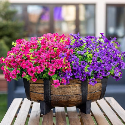 💥Upgraded High-Grade Material💐UV Resistant Fade-Free Colourful Artificial Flower