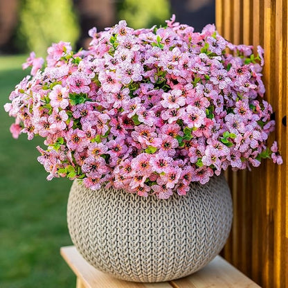 💥Upgraded High-Grade Material💐UV Resistant Fade-Free Colourful Artificial Flower