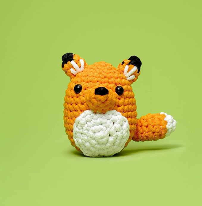 The WALD Beginners Crochet Kit with Easy Peasy Yarn as seen on Shark Tank - with Step-by-Step Video Tutorials - Pierre The Penguin