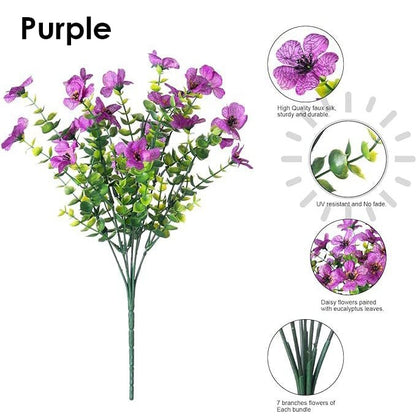 💥Upgraded High-Grade Material💐UV Resistant Fade-Free Colourful Artificial Flower