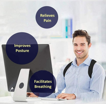 ⭐Back Posture Corrector Women Men-Unique Design Spine and Back Support⭐